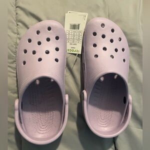 CROCS classic lilac purple crocs, women’s size 9, EU 39-40, brand new